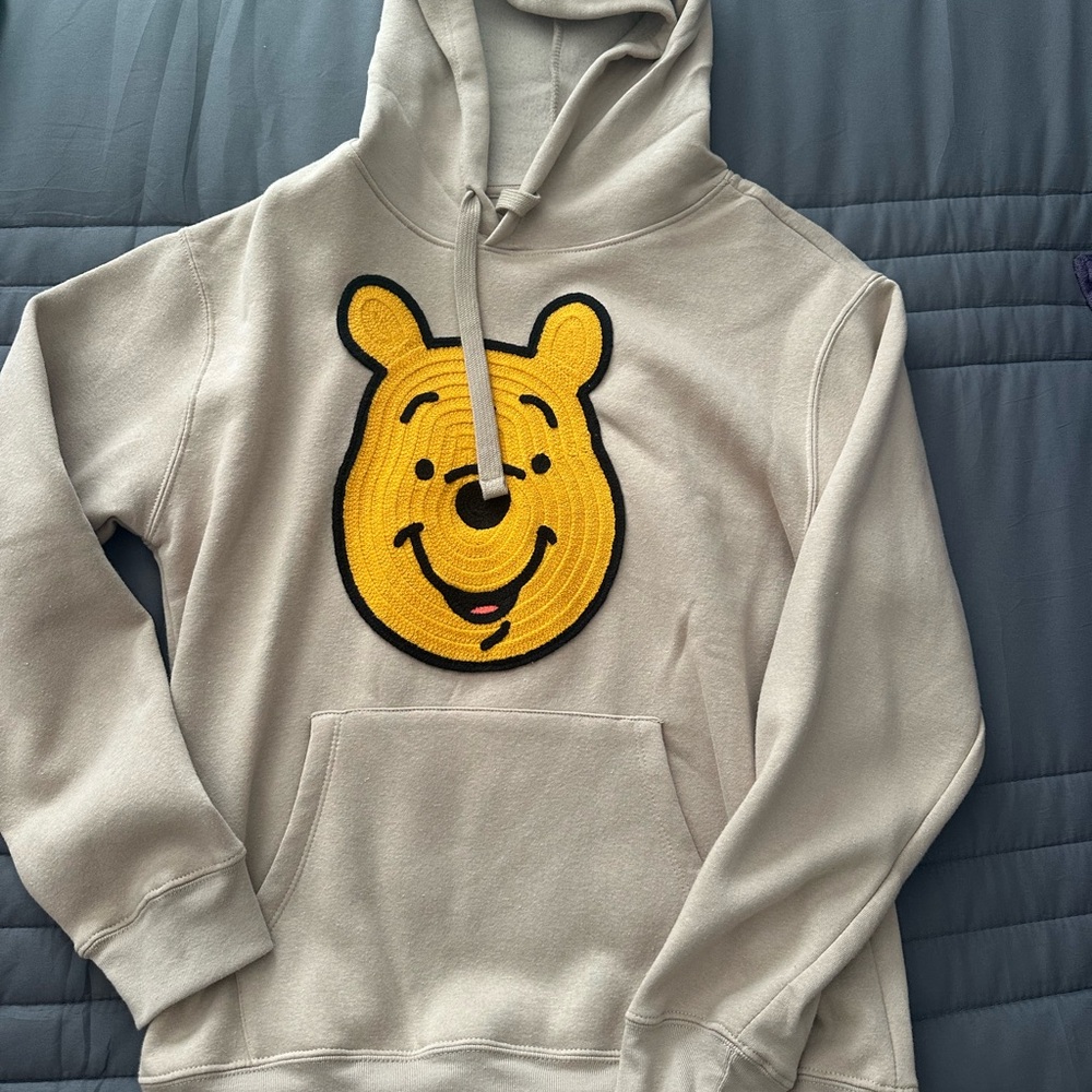 Beige Winnie the Pooh Hoodie